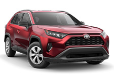 Car Hire Holyhead - RAV4 Auto - car hire Holyhead